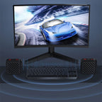 Recci RSK-W33 Mocca Serisi TF/AUX/USB Askılı Akıllı Wireless Bluetooth 5.3 Speaker Hoparlör Mavi