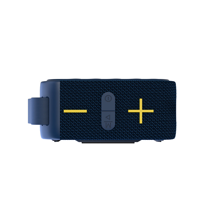 Recci RSK-W33 Mocca Serisi TF/AUX/USB Askılı Akıllı Wireless Bluetooth 5.3 Speaker Hoparlör Mavi