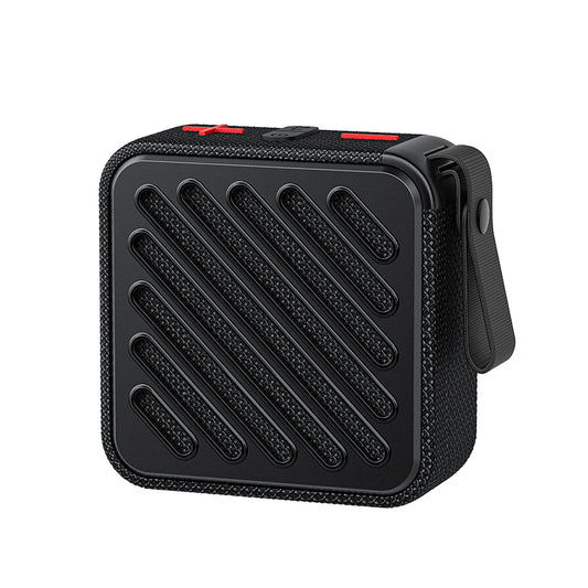 Recci RSK-W33 Mocca Serisi TF/AUX/USB Askılı Akıllı Wireless Bluetooth 5.3 Speaker Hoparlör Siyah