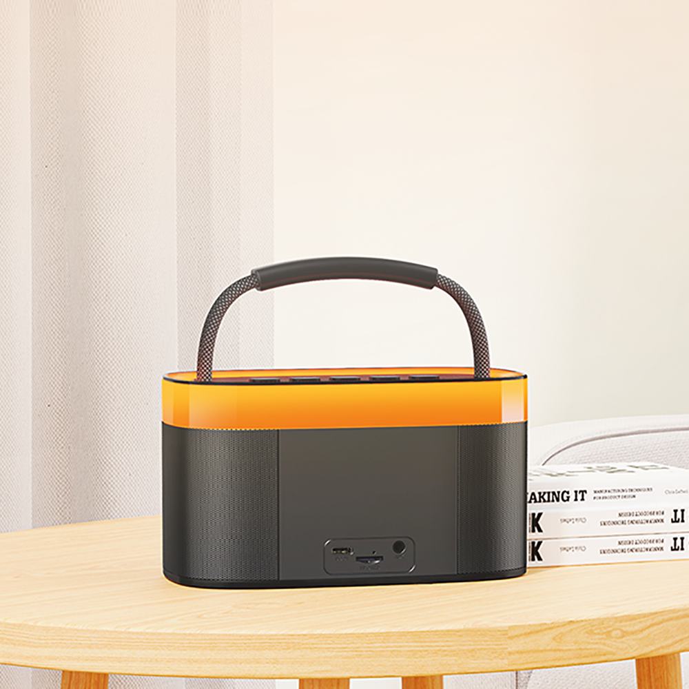 Recci RSK-W40 Phantom Serisi Taşınabilir Kablosuz Bluetooth Hoparlör Siyah