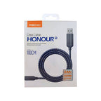 Recci RTC-N23L 2.4A Hızlı Şarj Özellikli Lightning to USB-A Kablo 1M Mavi