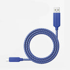 Recci RTC-N23M 2.4A Hızlı Şarj Özellikli Micro to USB-A Kablo 1M Mavi