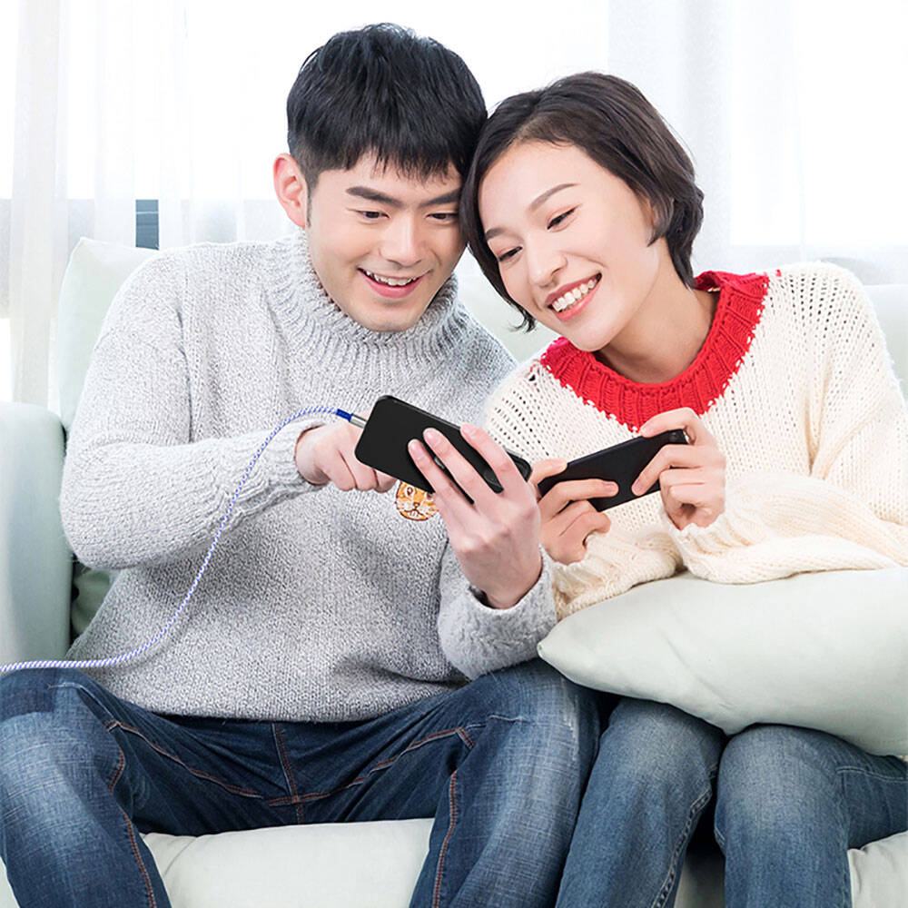 Recci RTC-N32C Instant Serisi USB-A to Type-C 3A Hızlı Şarj Özellikli Şarj ve Data Kablosu 1M Gümüş