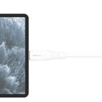 Recci RTC-P09CC Silicone Serisi 65W Hızlı Şarj Özellikli Type-C To Type-C PD Kablo 1.5M Beyaz