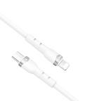 Recci RTC-P35CL Hızlı Şarj Özellikli 100cm Type-C to Lightning Kablo Yeşil
